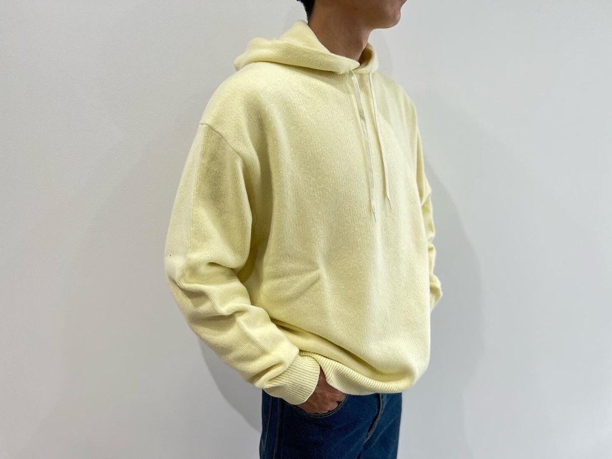 23AW MEIAS メイアス モヘア ハーフジップ ニットMEIAS モヘヤ ハーフ