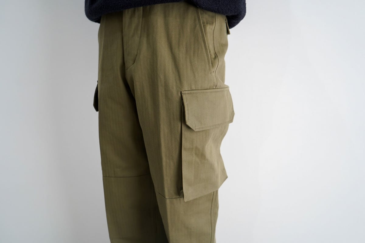 Tangent タンジェント PIERRE ピエール M-47 カーゴパンツ Tangent PIERRE FRENCH ARMY M47 ミリタリーパンツ