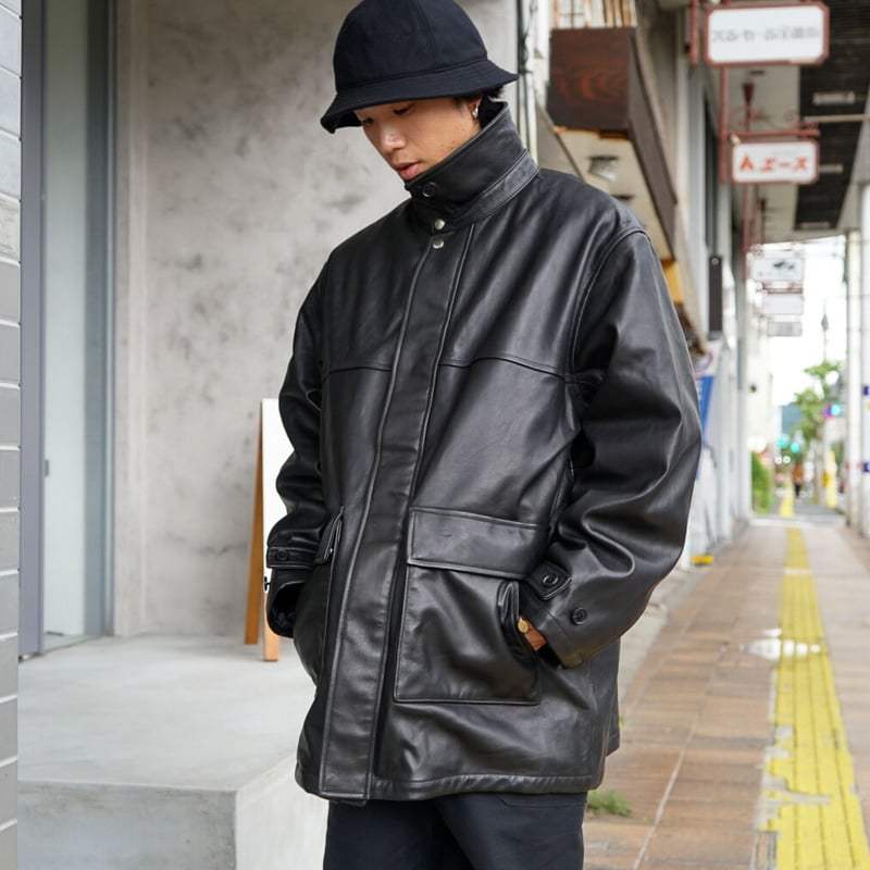 Sheep Leather Carcoat | niki