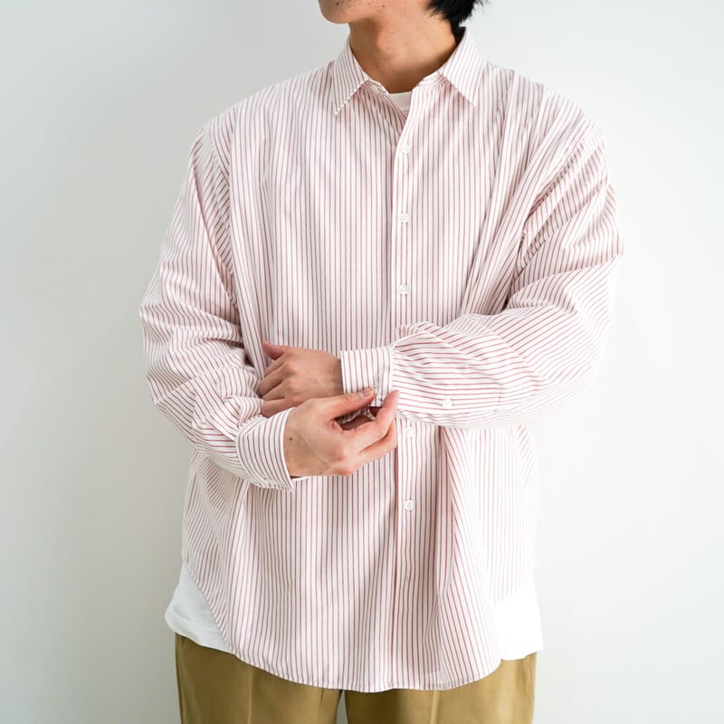 Kanemasa Pencil Stripe Dress JerseyShirt