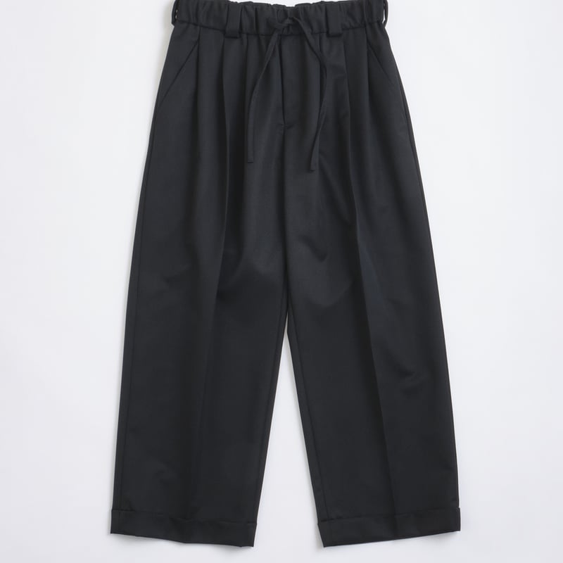 Blanc YM Sashiko Wide Easy Trousers | niki