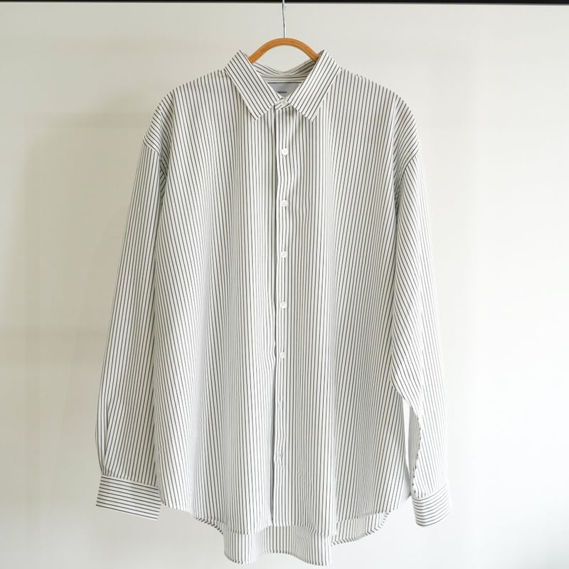 KANEMASA Pencil Stripe Dress Jersey Shirt | niki