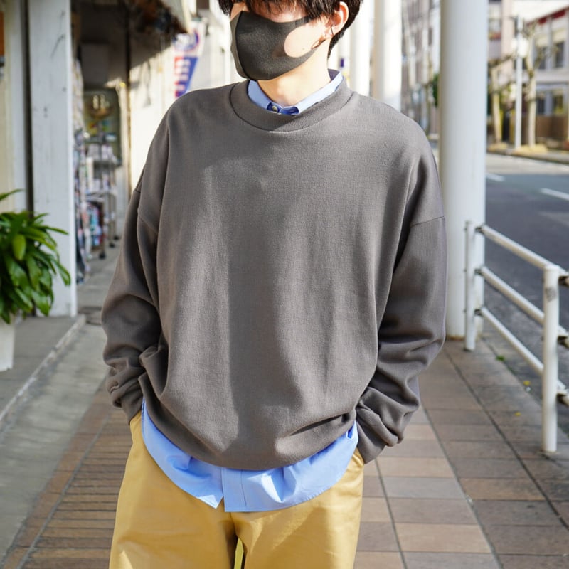 Blanc YM Cotton Wide Sweat Shirt | niki