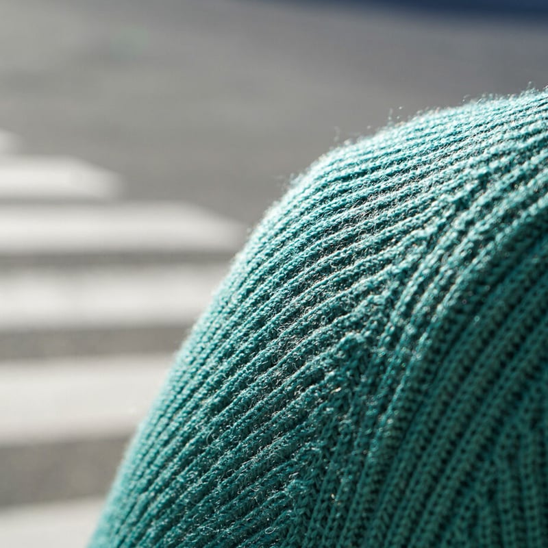 EVCON SHETLAND WOOL LOW GAGE NECK | niki