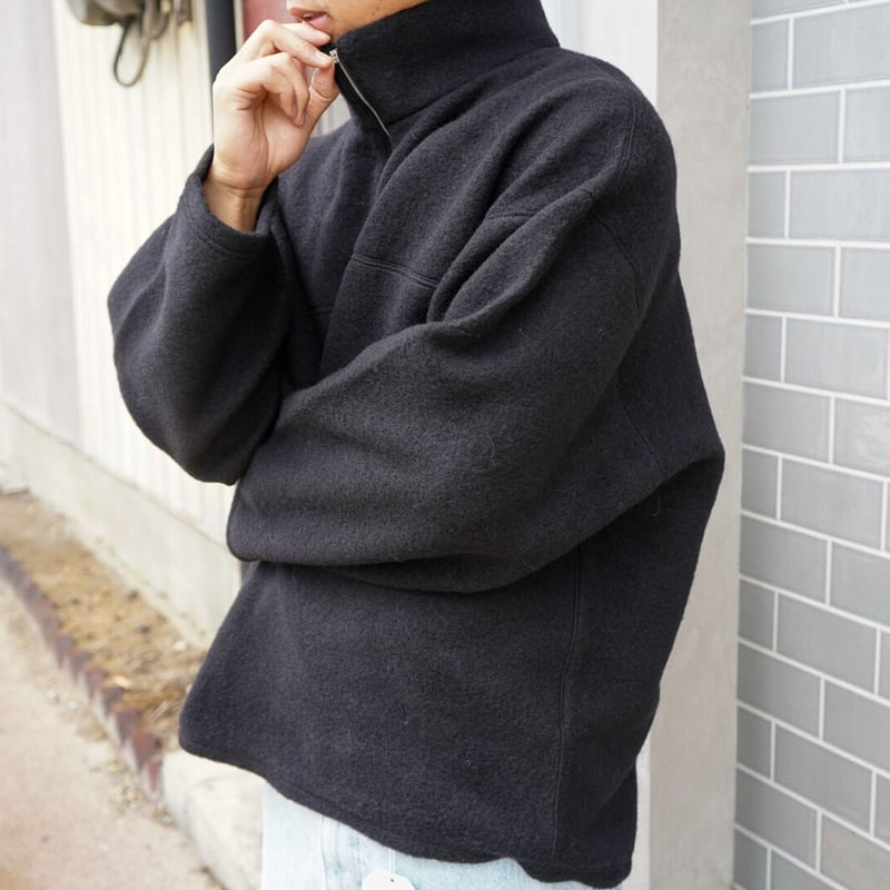 トップス Blanc YM/ Wool half zip pullover Wool Half Zip Pullover - Blanc YM WOMENS & MENS｜Official Online