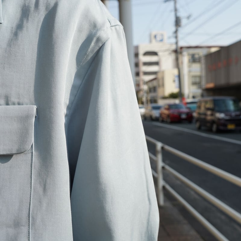 UNIVERSAL PRODUCTS OPEN COLLAR L/S SHIRT | niki