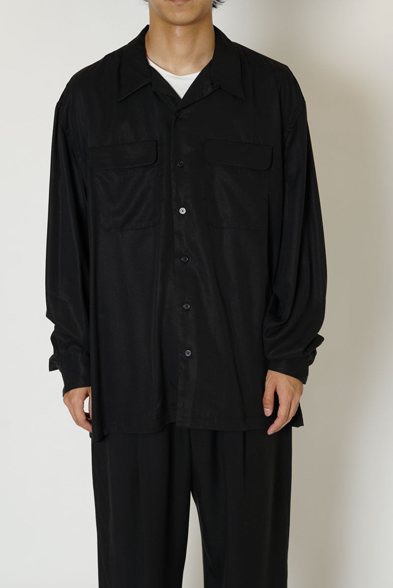 UNIVERSAL PRODUCTS　 OPENCOLLAR L/SSHIRT3 UNIVERSAL PRODUCTS OPEN COLLAR L/S SHIRT｜ジャッカロープ