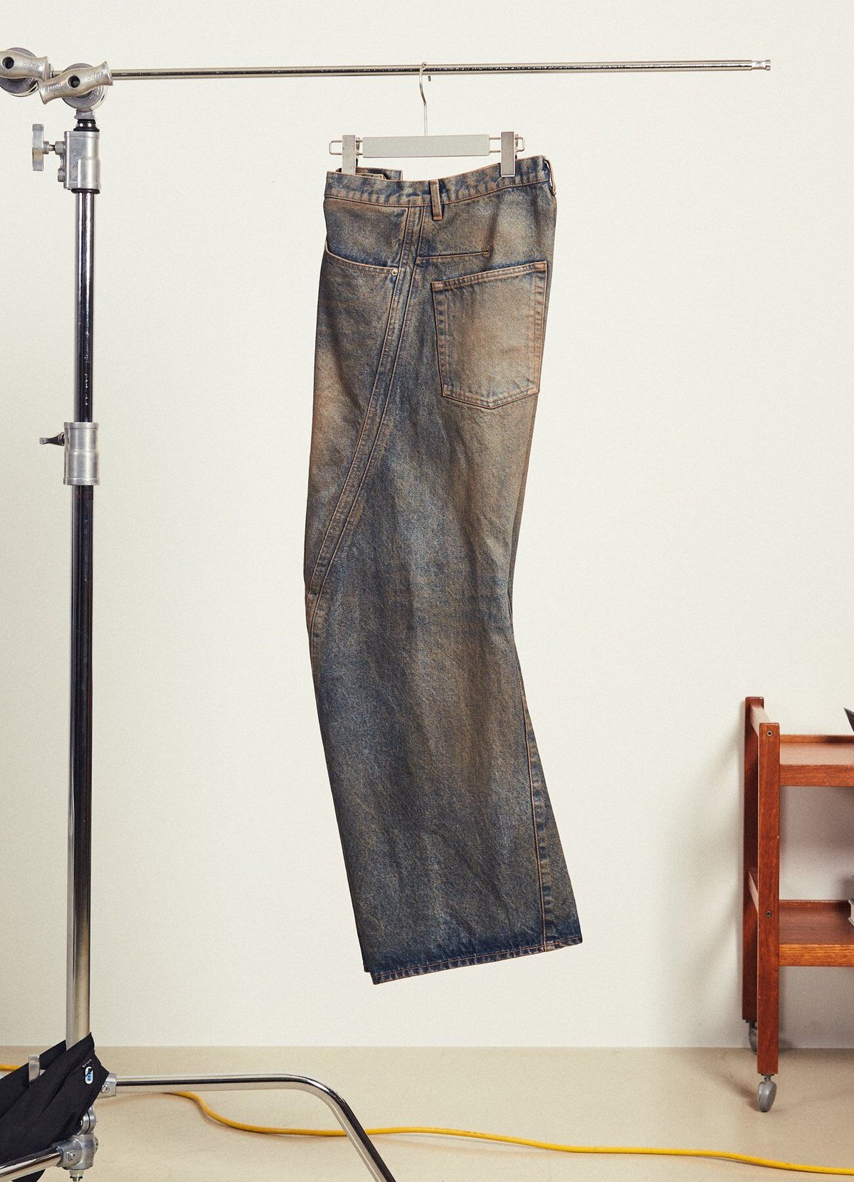 3D TWISTED WIDE LEG JEANS | niki 3D TWISTED WIDE LEG JEANS | niki