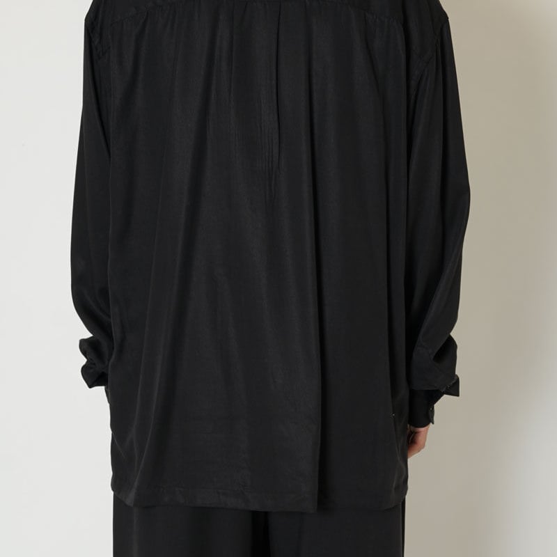 UNIVERSAL PRODUCTS OPEN COLLAR L/S SHIRT | niki