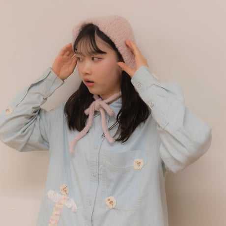 [あかさっき用]バラボンネット アンティークローズ柄ハーフボンネット | 雑貨 | axes femme online shop