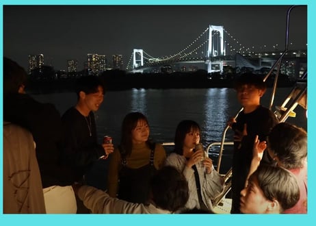 浅草キッドガールズと行くクリスマス屋形船パーティツアー