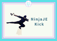 Acrylic stand NinjaJE kick