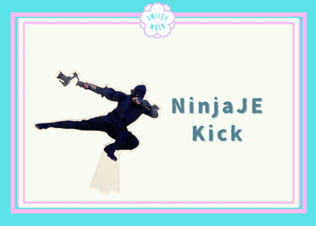 Acrylic stand NinjaJE kick