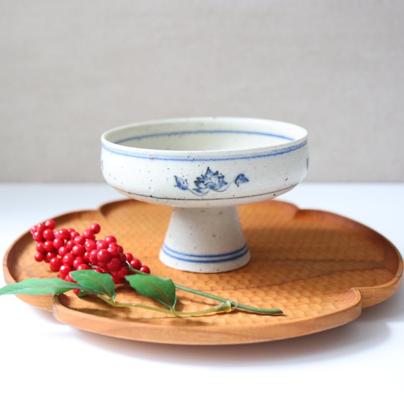 鳥遊戯画・コンポート┊︎光萌窯 中西申幸 | うつわのキモチonline shop