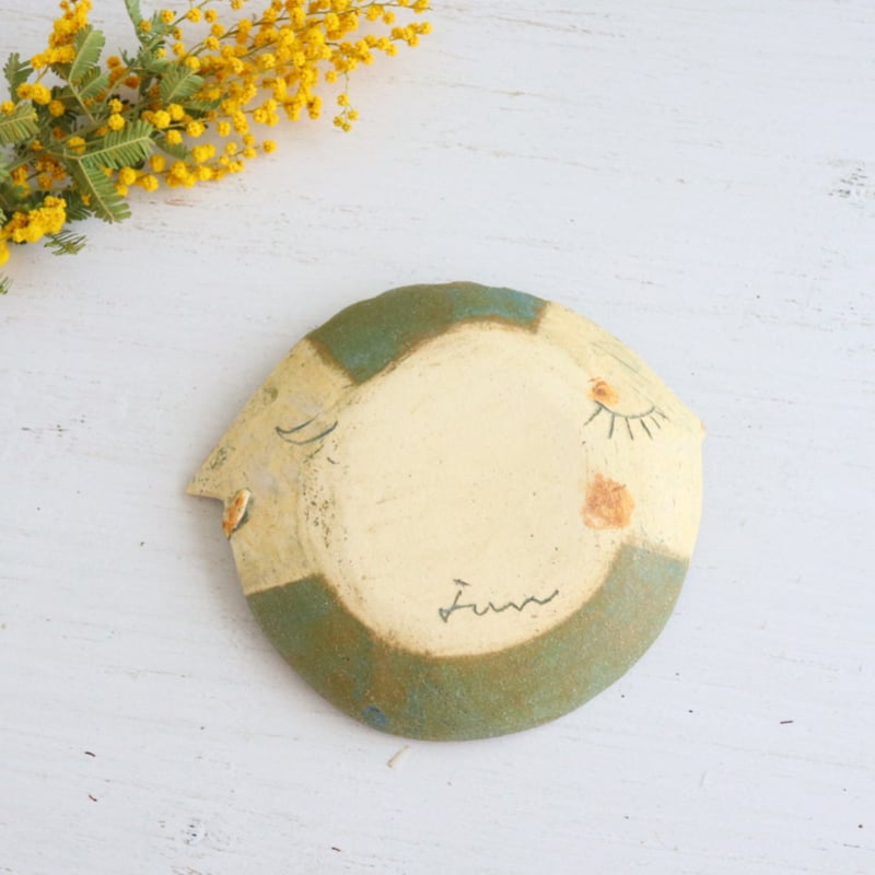 まつげとひげ小皿┊︎サカモトジュンコ | うつわのキモチonline shop