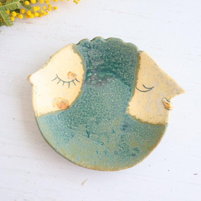 まつげとひげ小皿┊︎サカモトジュンコ | うつわのキモチonline shop