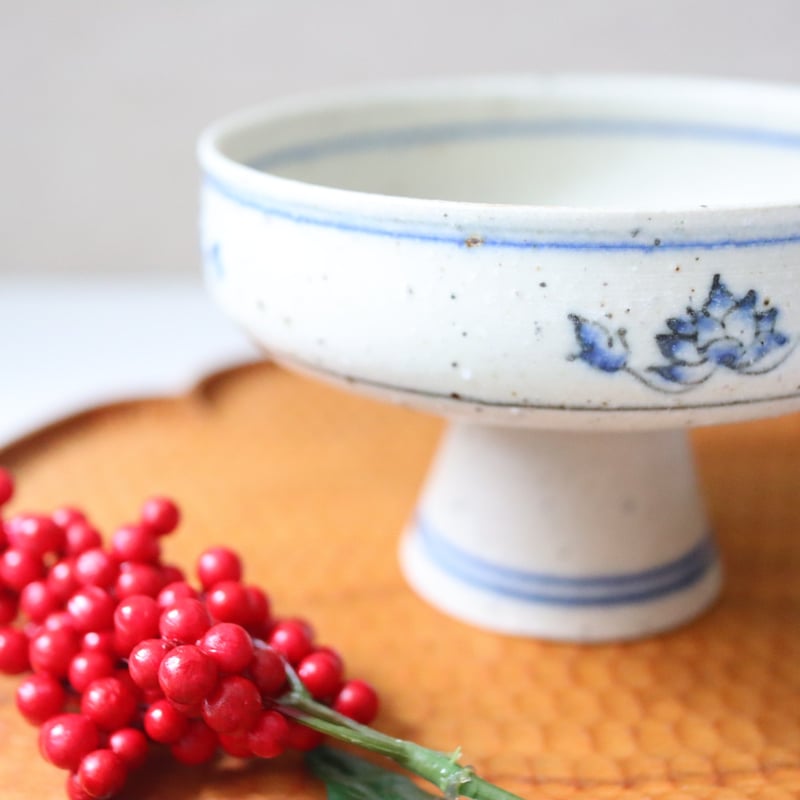 鳥遊戯画・コンポート┊︎光萌窯 中西申幸 | うつわのキモチonline shop