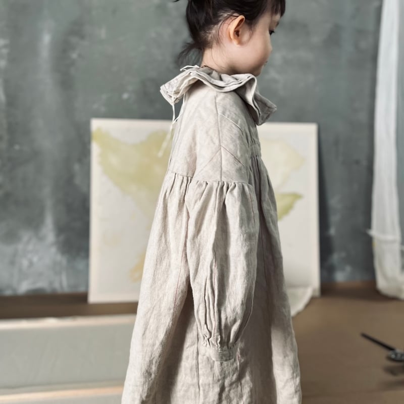 つけ襟_ pierrot / cream, antique / maison pocuu |
