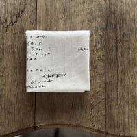handkerchief / memo