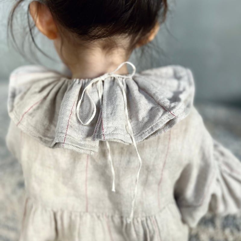 つけ襟_ pierrot / cream, antique / maison pocuu |