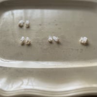 天然石のピアス tsubu _a, b, c, d  / et coton