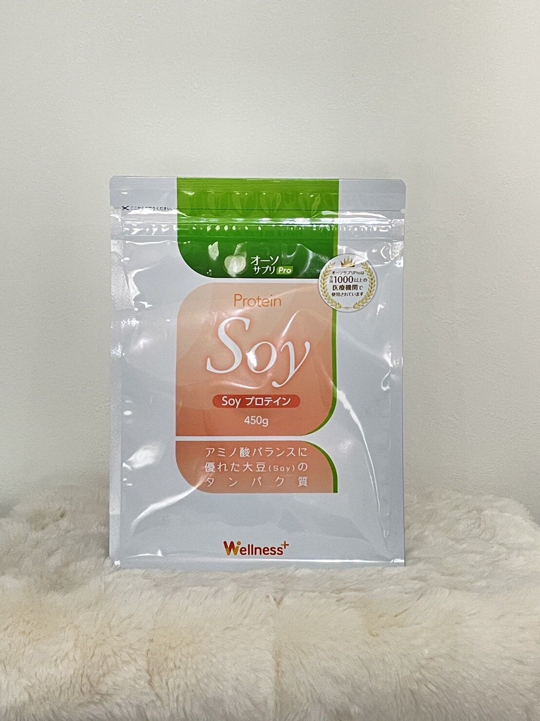 新品未使用》オーソサプリProソイプロテイン450g ×2送料 ダイエット 