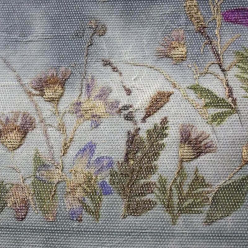 名古屋帯) 作家物 花香織 押し花調 | 和ノ藤リユース 