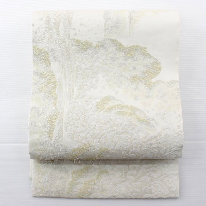 六通) 白地に金銀糸 ろまんガード B2657 | 和ノ藤リユース 