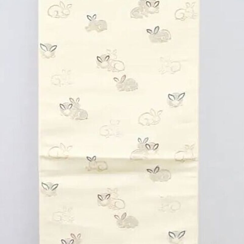 A1874】【六通】兎散らし 寄り添っているうさぎ | 和ノ藤リユース 