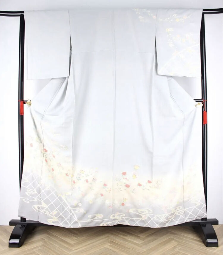 汕頭刺繍】相良刺繍 たちばなと水 | 和ノ藤リユース 