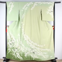 汕頭刺繍) 訪問着 しつけ糸有 まるやまガード 未使用品 A3220 汕頭刺繍) 訪問着 しつけ糸有 まるやまガード 未使用品 A3220