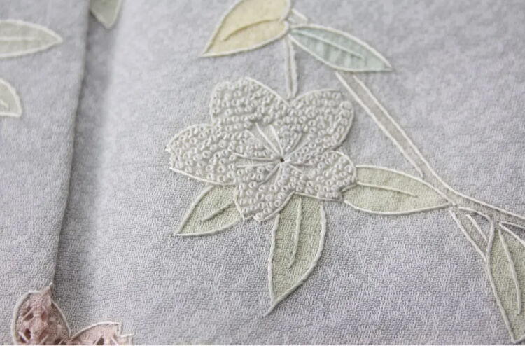 汕頭刺繍】相良刺繍 たちばなと水 | 和ノ藤リユース 