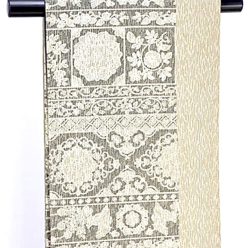 A1835】【全通】花喰鳥と宝相華 | 和ノ藤リユース A1835】【全通】花喰鳥と宝相華 | 和ノ藤リユース