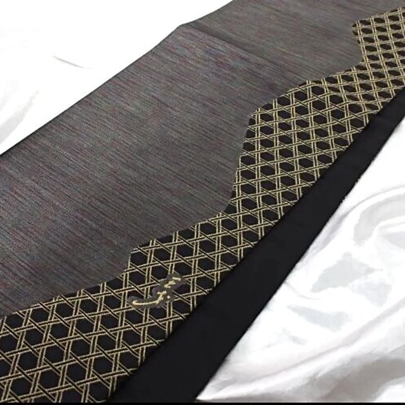 A1886】【斉藤三才】羅天金糸帯 作家物 | 和ノ藤リユース