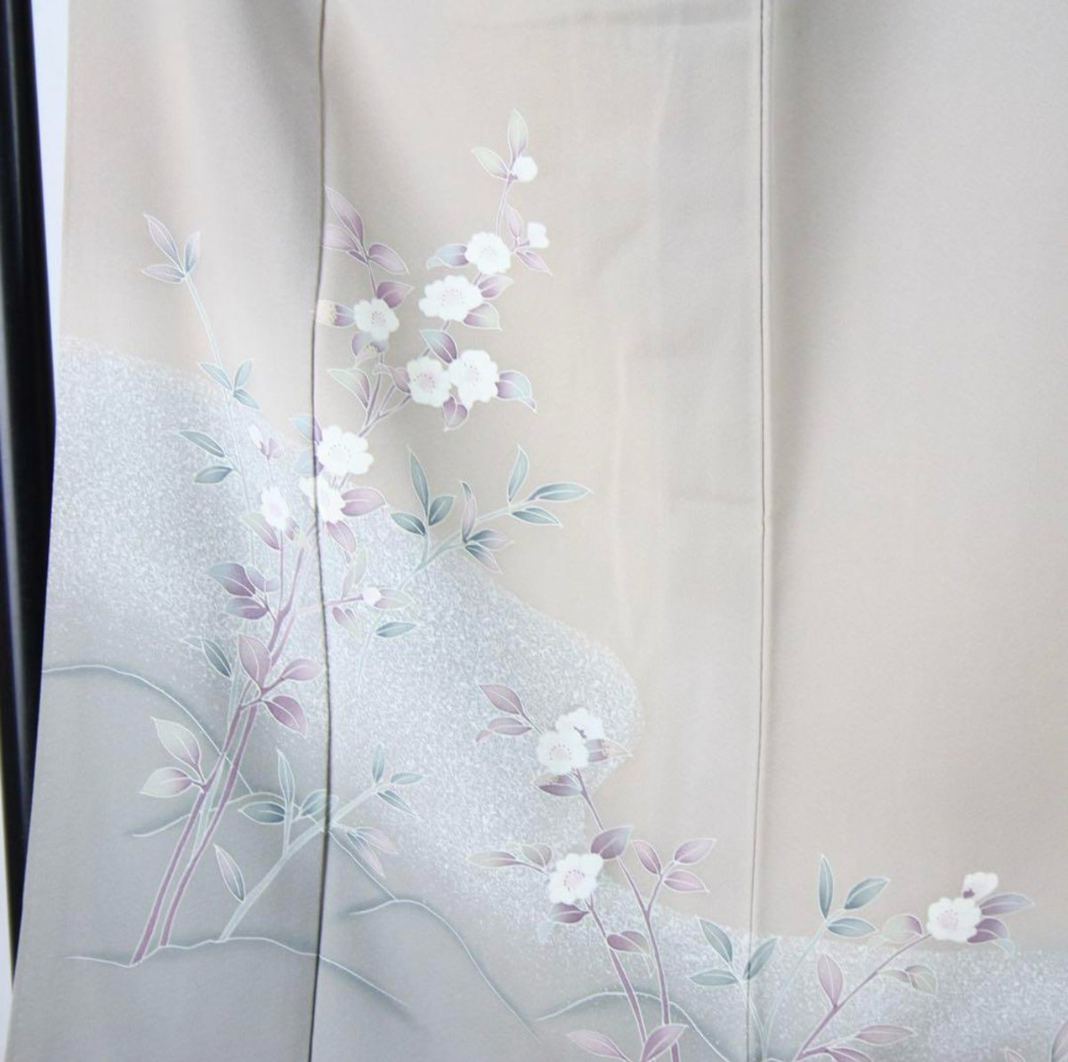 ★新品　夏物　友禅の雪輪模様の付け下げ　m4238 ☆新品 夏物 友禅の雪輪模様の付け下げ m4238 - メルカリ