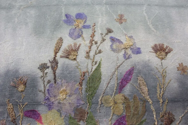 名古屋帯) 作家物 花香織 押し花調 | 和ノ藤リユース 名古屋帯) 作家物 花香織 押し花調 | 和ノ藤リユース