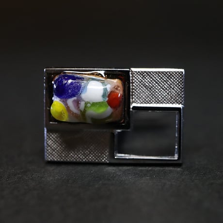 【Enamel Handcraft】エナメルのカフリンクス　ヴェネツィア　A