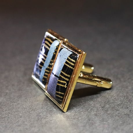 【Enamel Handcraft】エナメルのカフリンクス　束と把