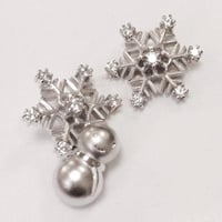 雪のカフリンクス