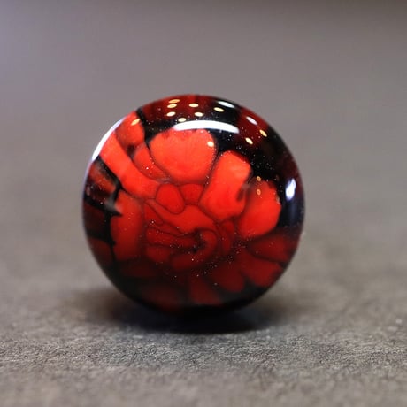 【Enamel Handcraft】エナメルのカフリンクス　八重　豆