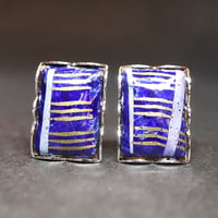 【Enamel Handcraft】エナメルのカフリンクス　帯