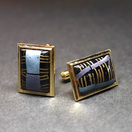 【Enamel Handcraft】エナメルのカフリンクス　束と把