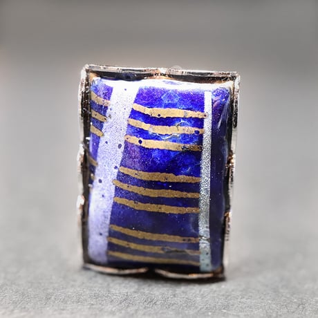 【Enamel Handcraft】エナメルのカフリンクス　帯