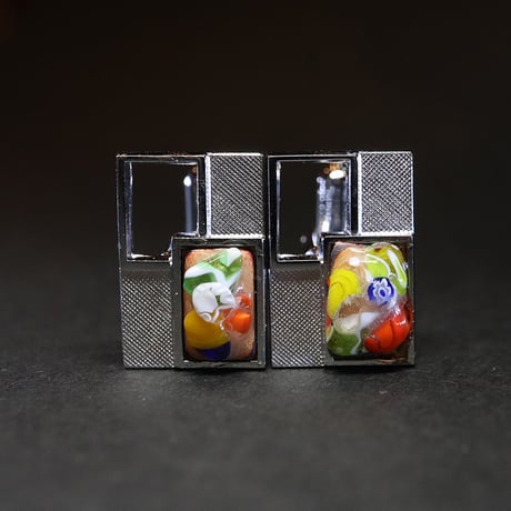 【Enamel Handcraft】エナメルのカフリンクス　ヴェネツィア　B