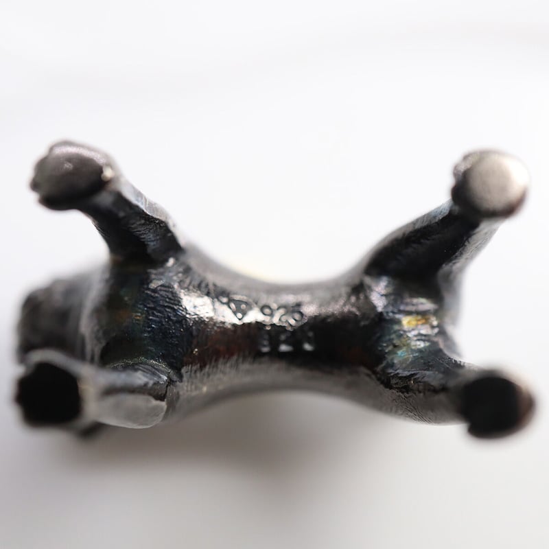 【ポロラルフローレン】パグのカフリンクス　カフス パグのカフリンクス シルバー ブラック | PETULA