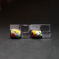 【Enamel Handcraft】エナメルのカフリンクス　ヴェネツィア　B
