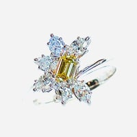 【ギャラリーアイテム】イエローダイヤモンドリング