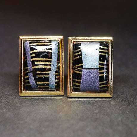 【Enamel Handcraft】エナメルのカフリンクス　束と把