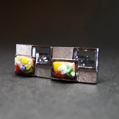 【Enamel Handcraft】エナメルのカフリンクス　ヴェネツィア　B