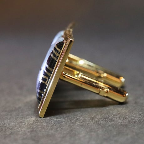 【Enamel Handcraft】エナメルのカフリンクス　束と把